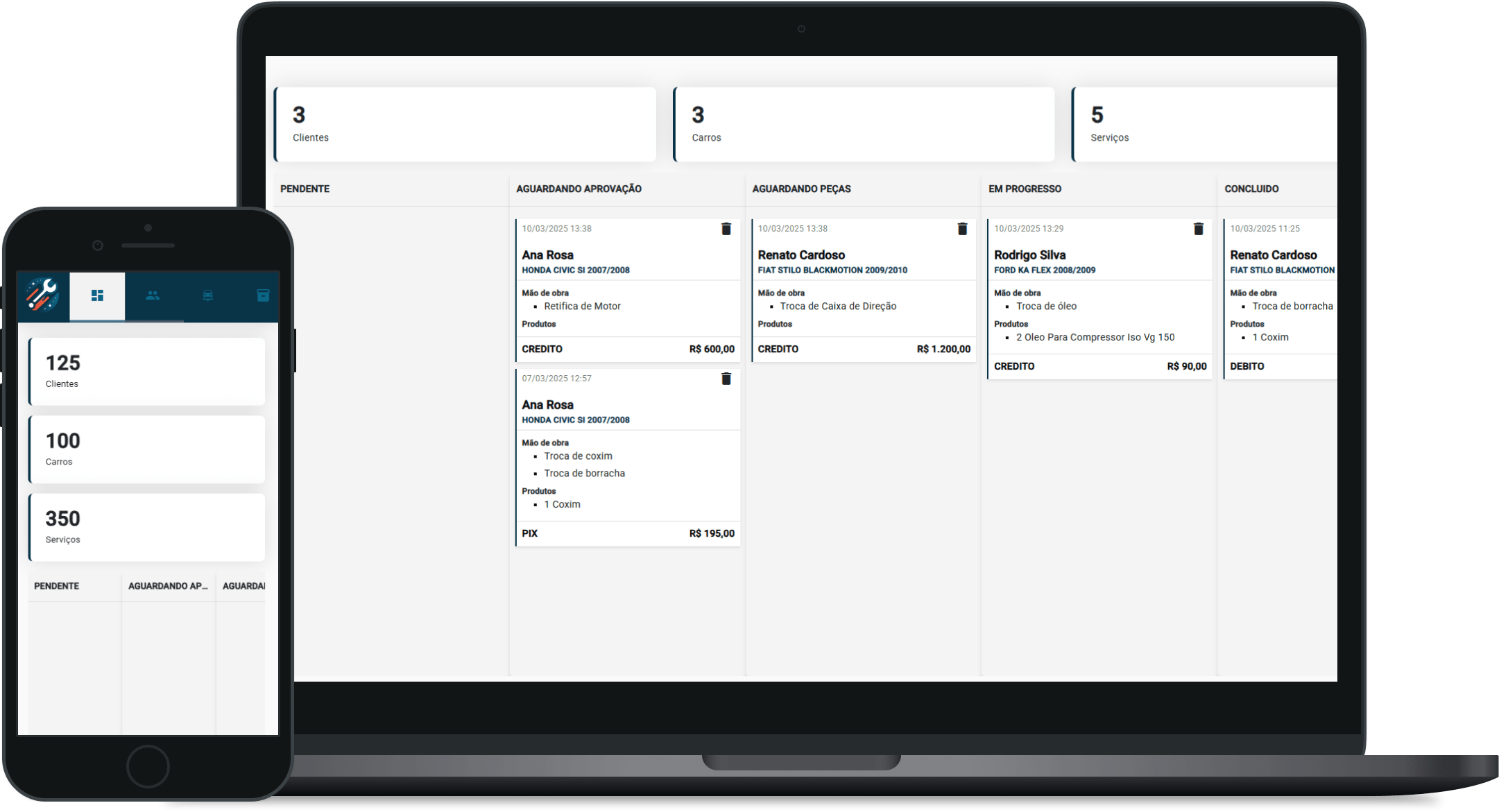 Mecanicou mockup Mecanicou mockup
